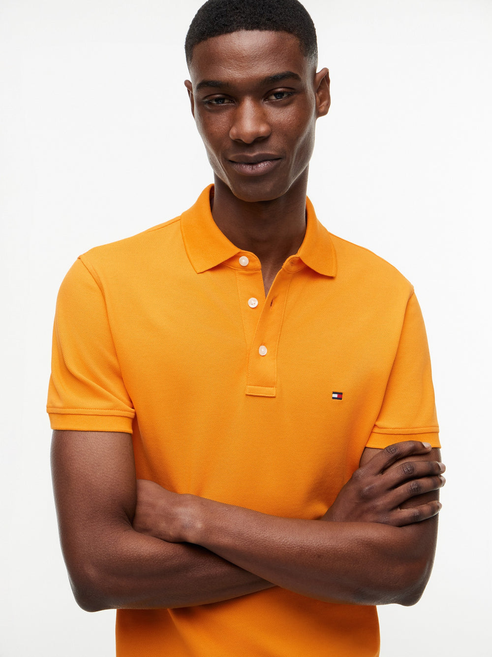 Slim Fit Solid Pique Polo