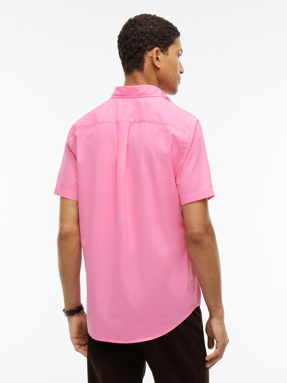Regular Fit Solid Poplin Shirt