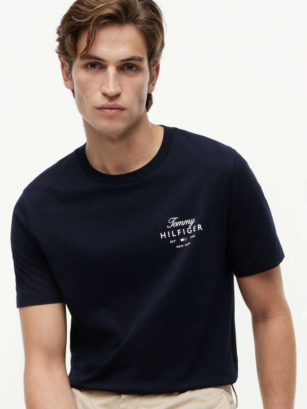 Regular Fit Graphic Logo Tshirt