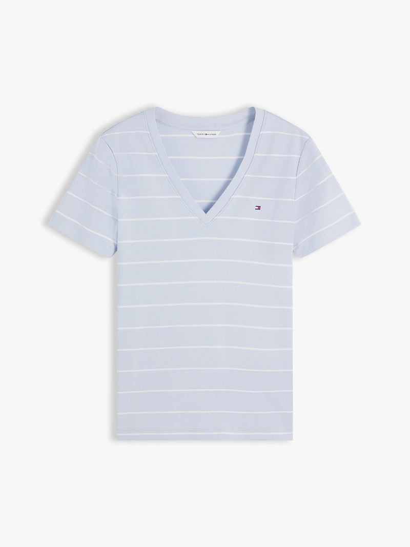 Stripe Slim Fit Half Sleeve Cody T-Shirt