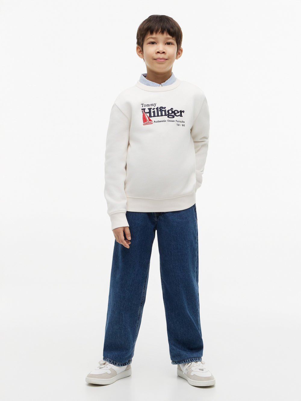 Kids Interlock Sweatshirt