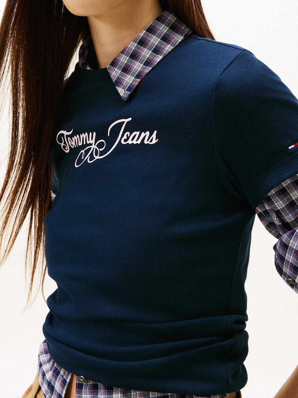 Solid Slim Fit Half Sleeve Ribbed T-Shirt