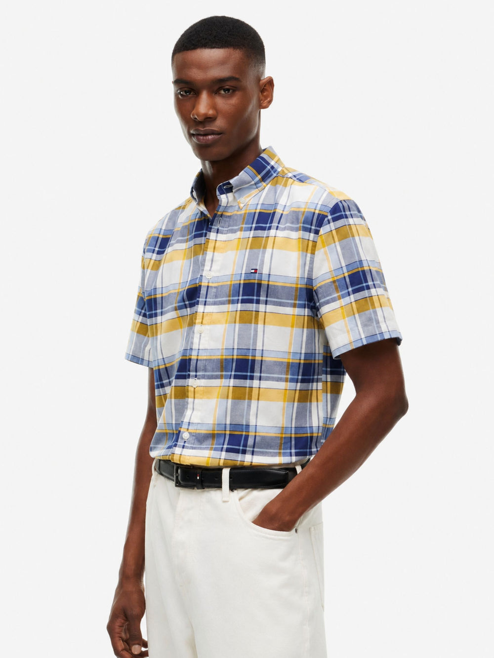 Regular Fit Check Twill Shirt