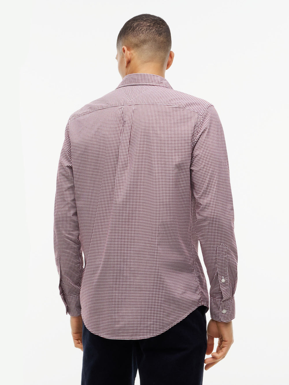 Regular Fit Check Poplin Shirt