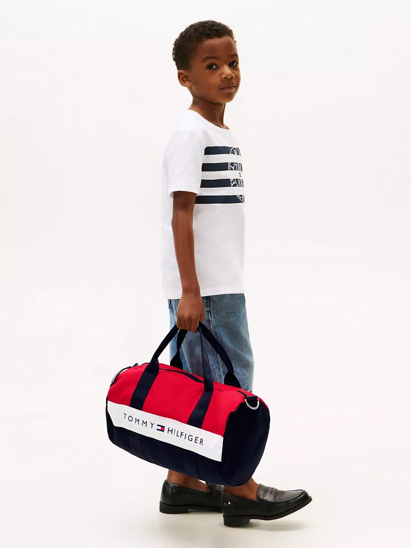 Kids Color Block Duffle Bag