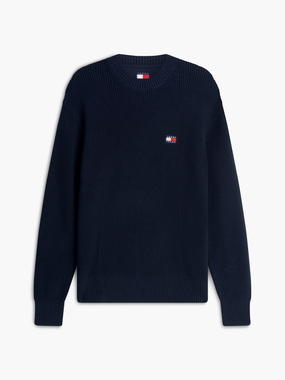 Regular Fit Badge Loose Knit Pullover