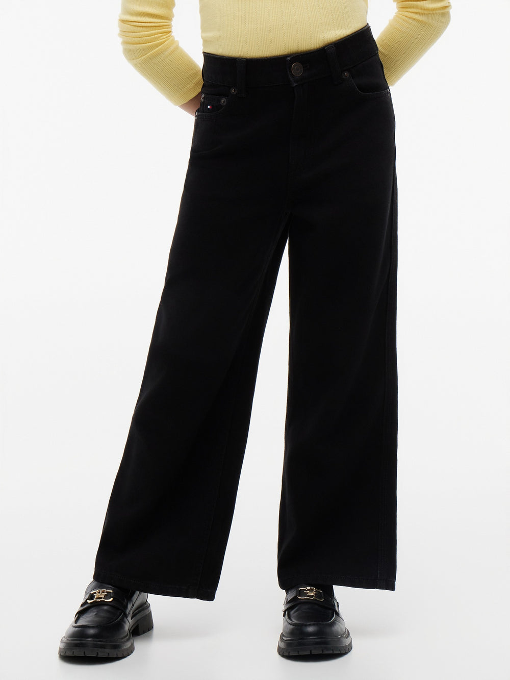 Kids Wide Jeans