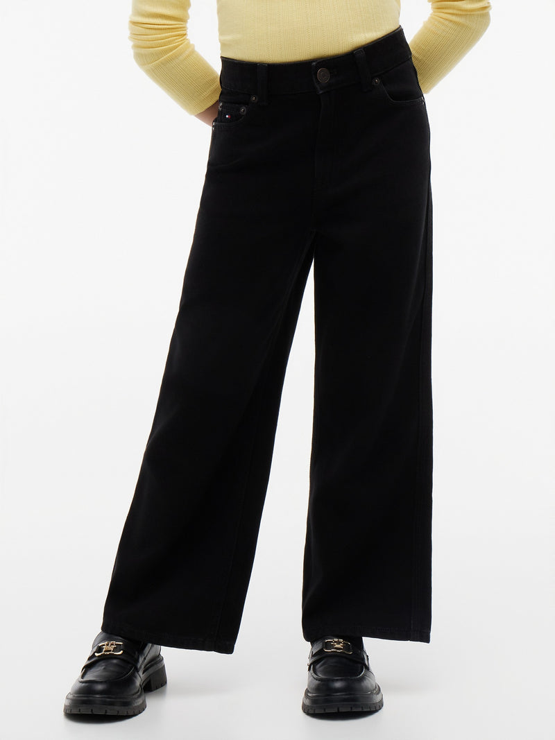 Kids Wide Jeans