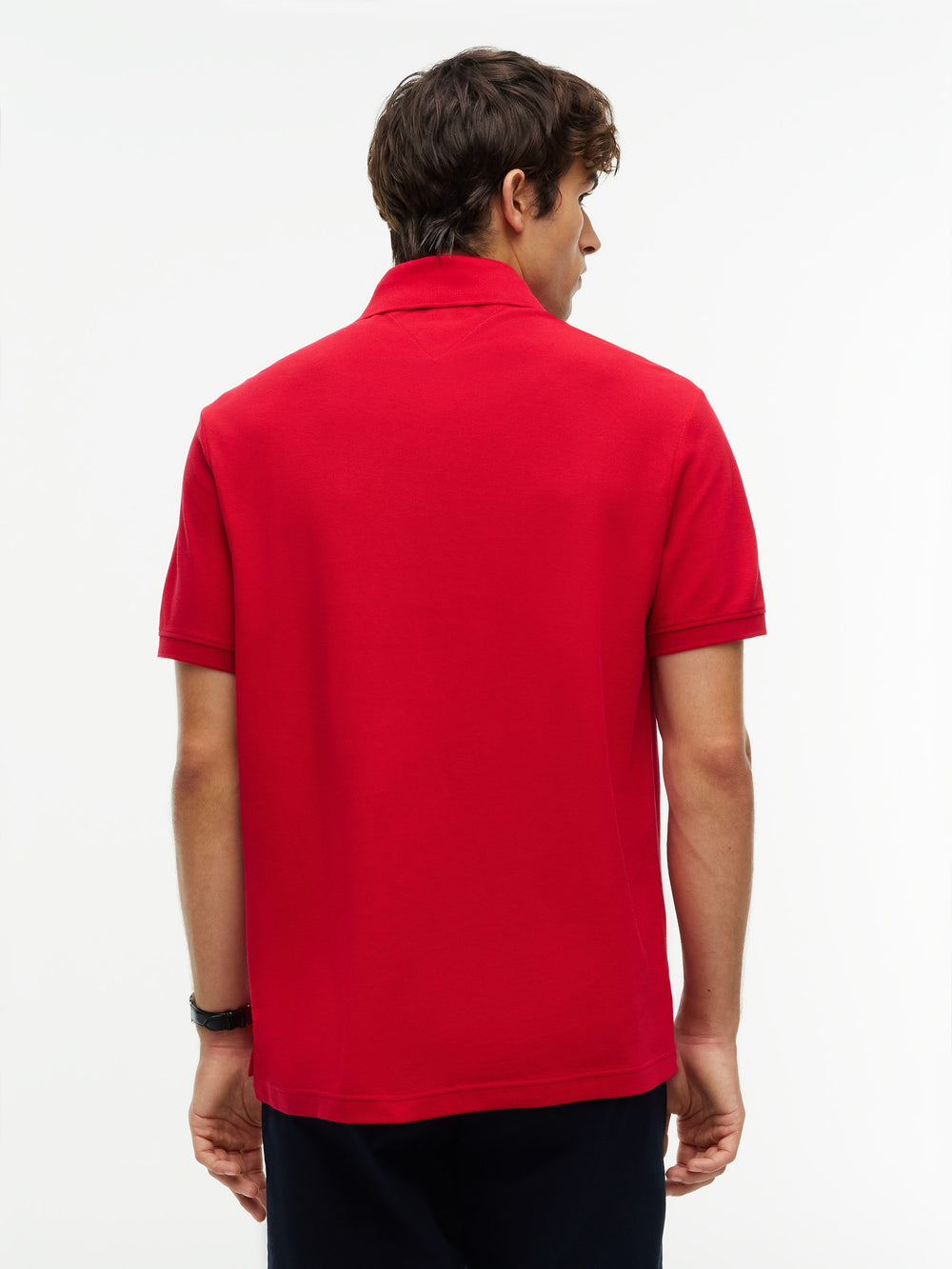 Relaxed Solid Pique Polo