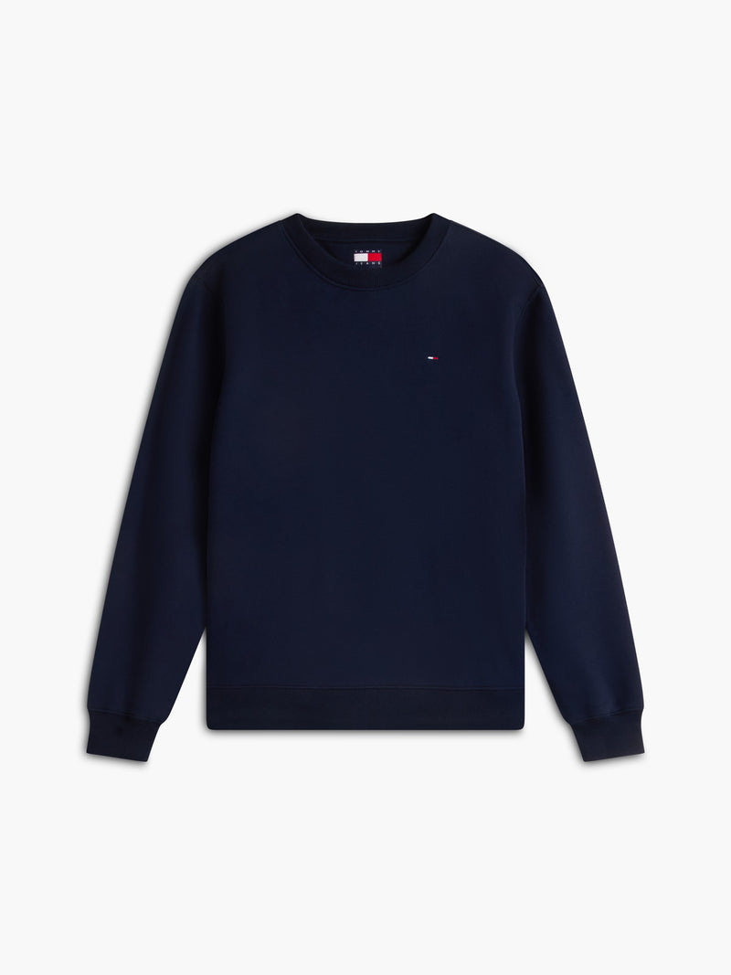 Regular Fit Brushed Fleece Crew Neck Sweatshirt