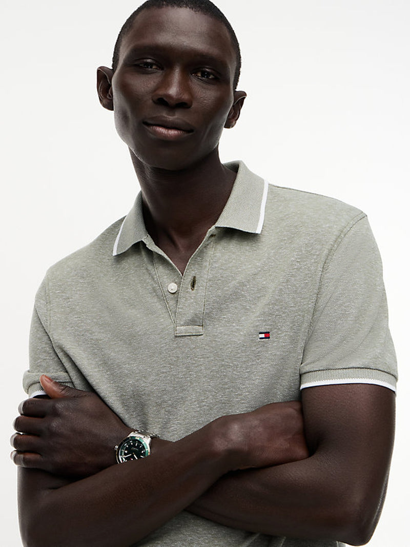 Regular Fit Collar Tipped Polo