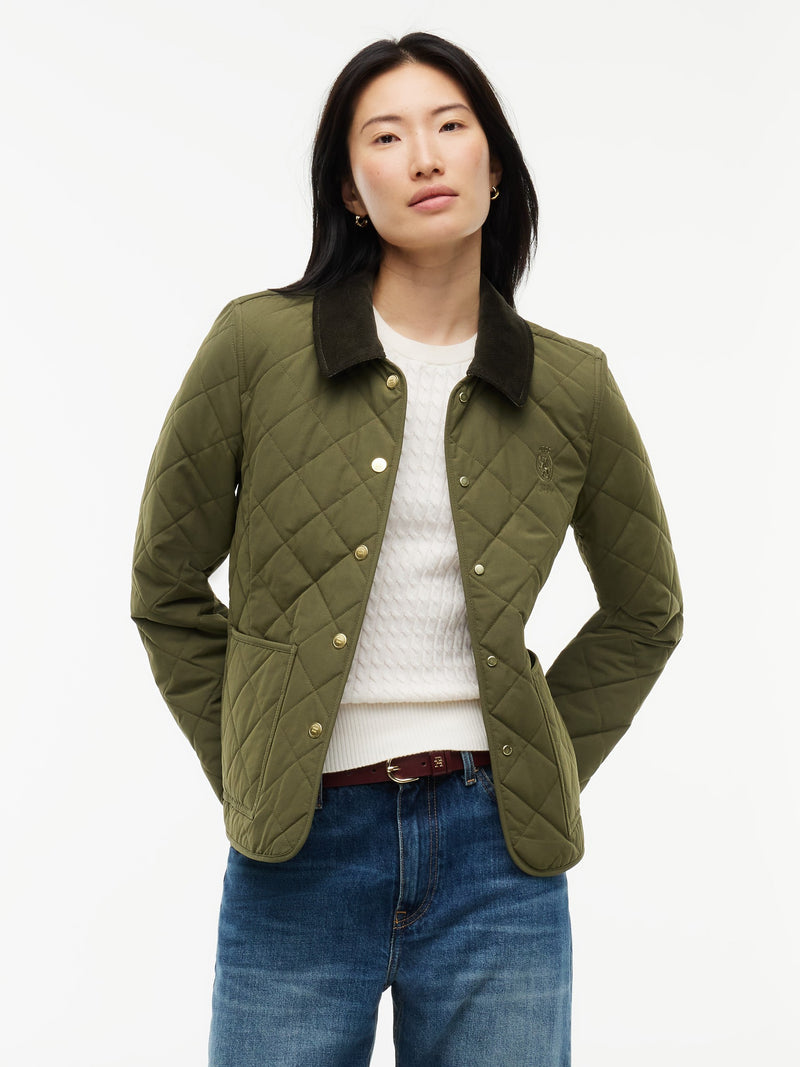 Slim Fit Quilted Jacket
