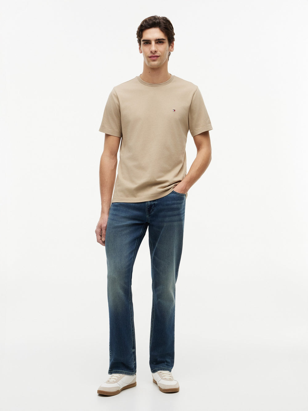 Regular Fit Solid Tshirt