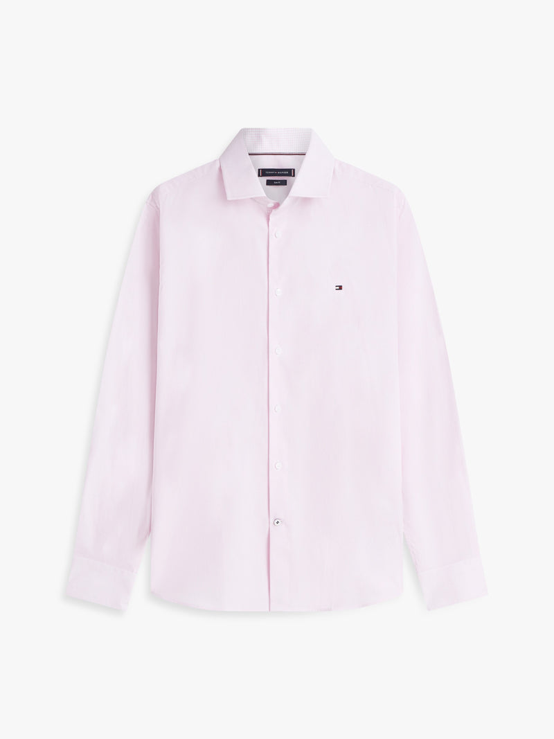 Slim Fit Stripe Poplin Shirt