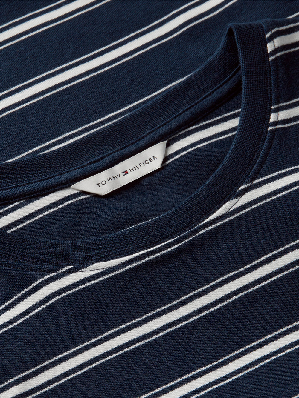 Stripe Slim Fit Full Sleeve Cotton Jersey T-Shirt