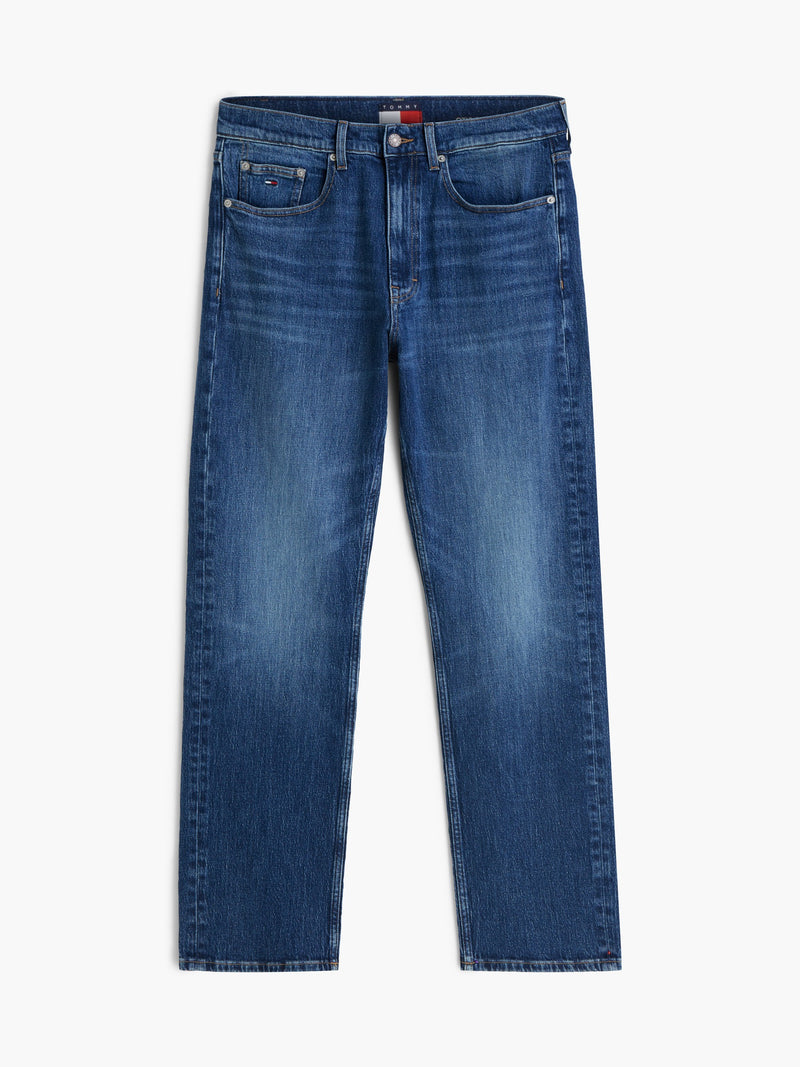 Men Otis Regular Straight Dark Wash Jeans