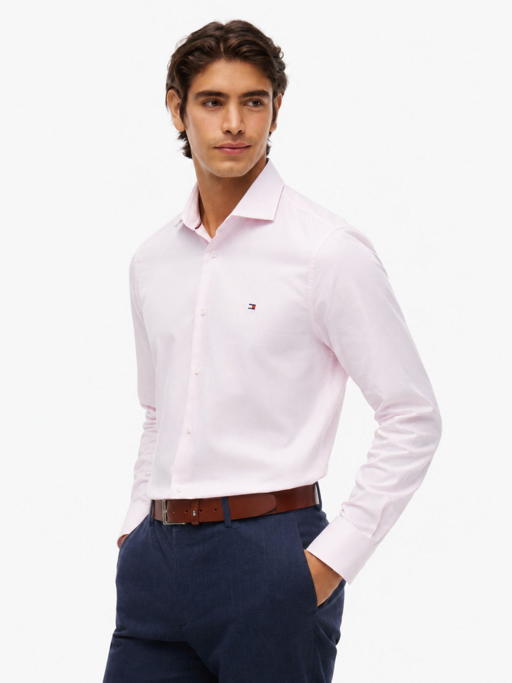 Slim Fit Texture Dobby Shirt