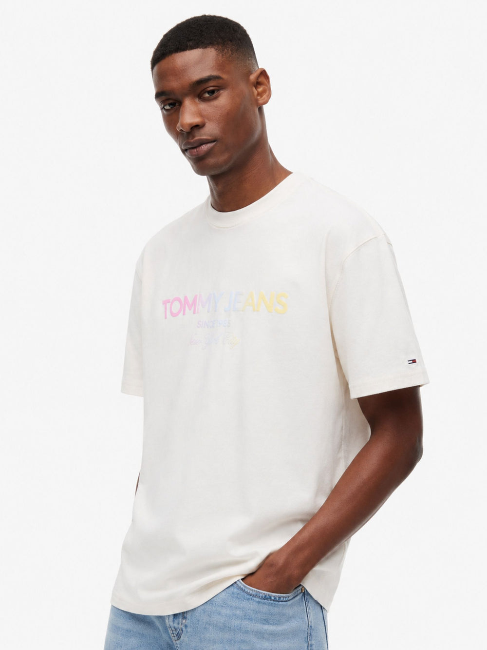 Relaxed Fit Chest Graphic T-Shirt