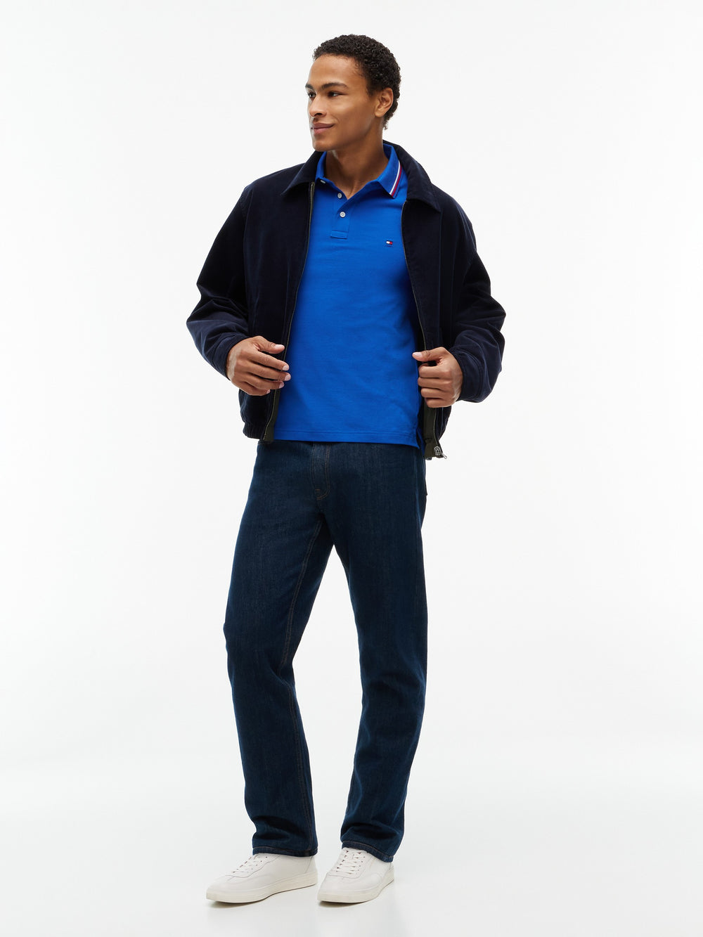 Slim Fit Collar Tipped Polo
