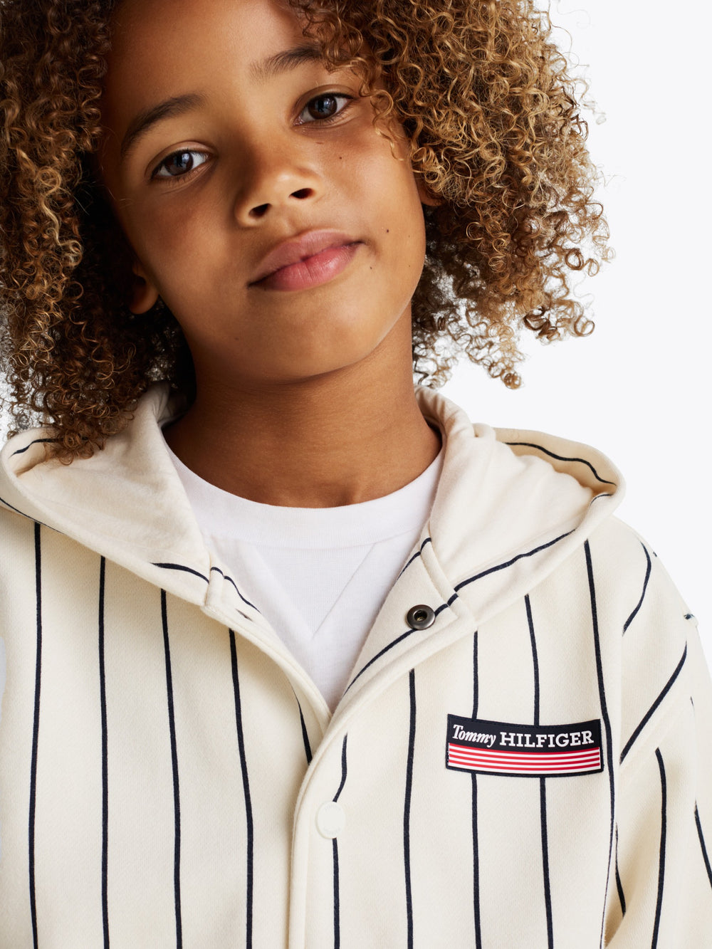 Kids Archive Fleece Button-Up Hoodie