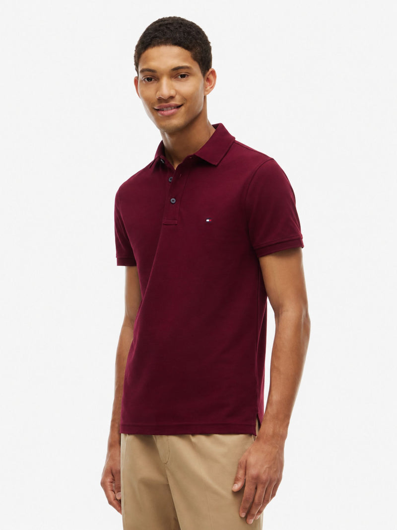 Slim Fit Solid Pique Polo