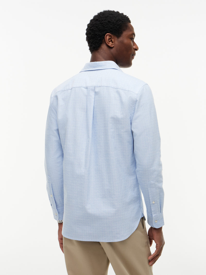 Regular Fit Texture Oxford Shirt