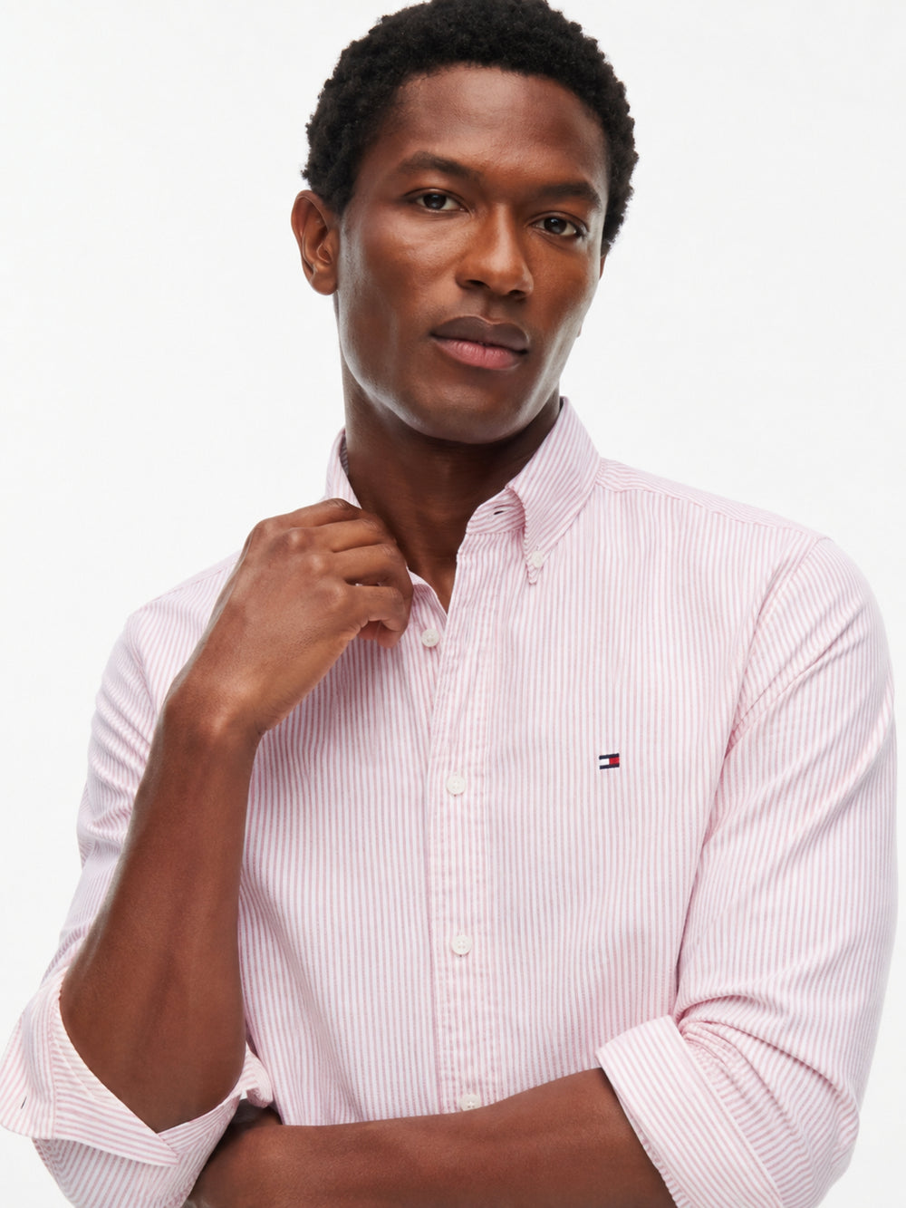 Regular Fit Stripe Oxford Shirt