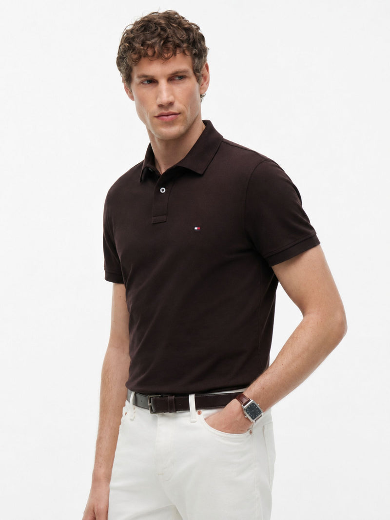 Regular Fit Solid Pique Polo