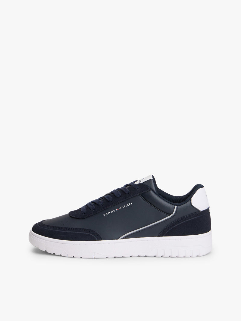 Men Suede Mix Cupsole Sneaker