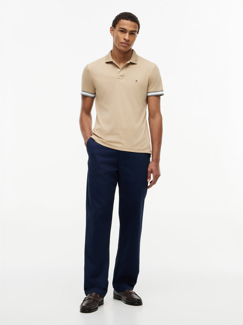 Slim Fit Interlock Polo