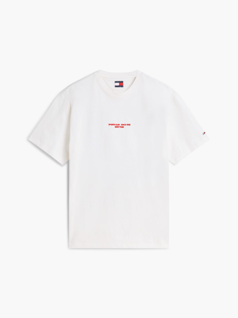 Relaxed Fit Sailboat Back Graphic T-Shirt