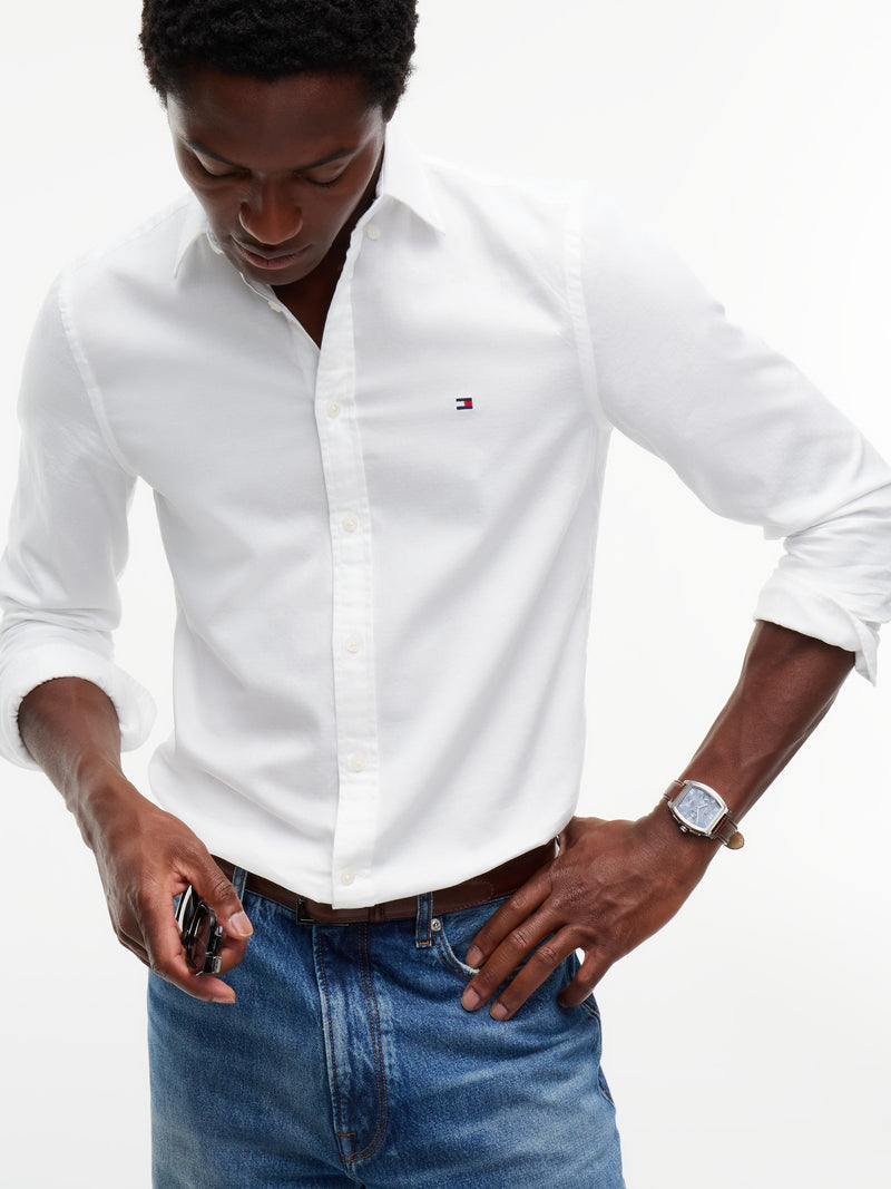 Slim Fit Texture Dobby Shirt