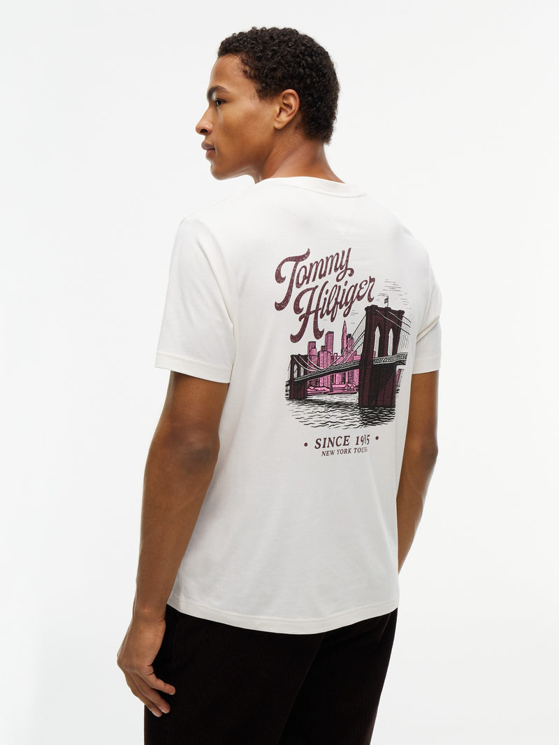 Regular Fit Back Print Tshirt
