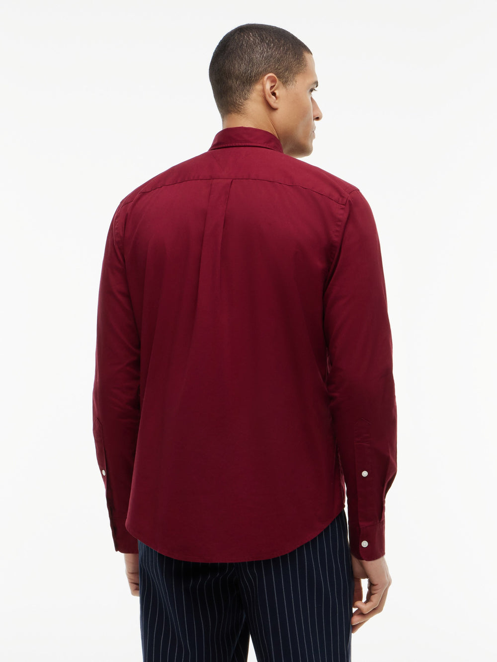 Regular Fit Solid Poplin Shirt
