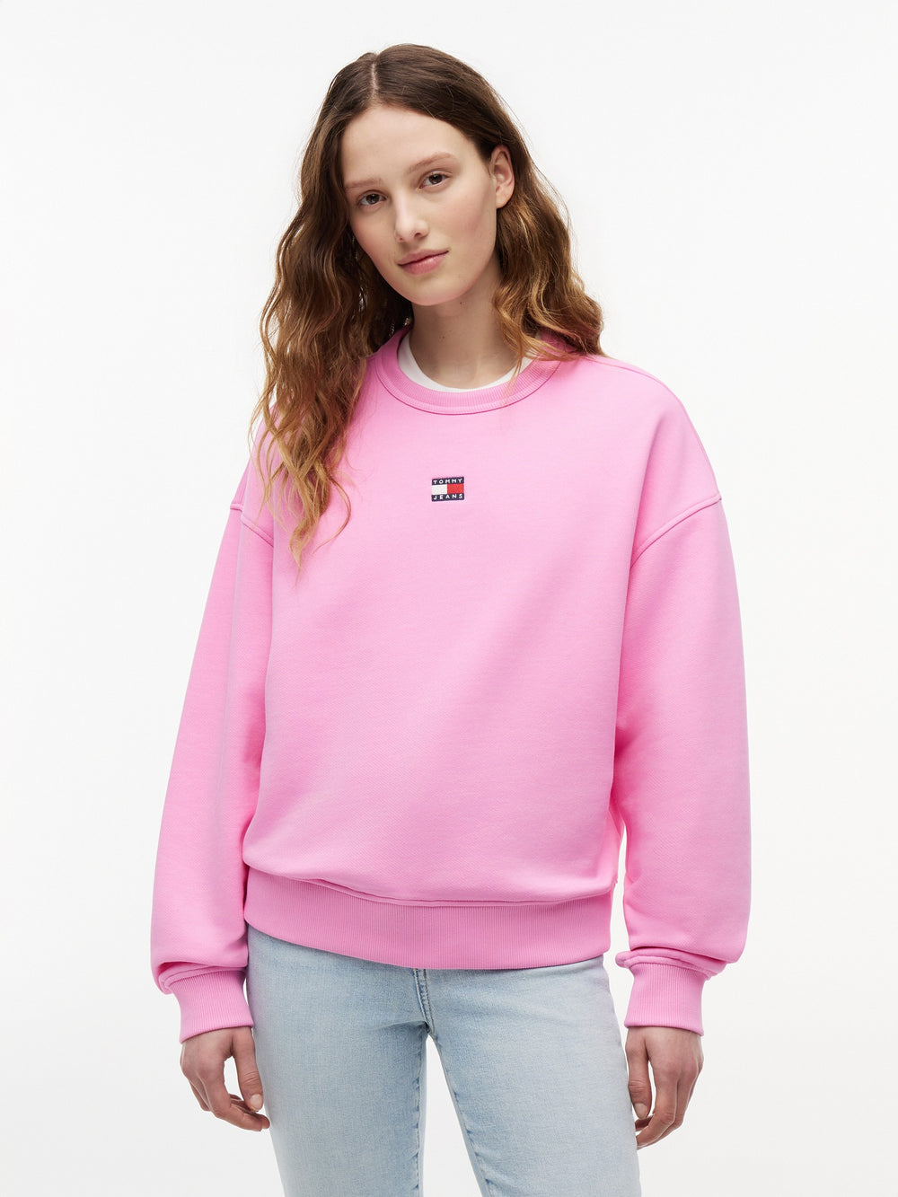 Relaxed Fit Terry Pullover