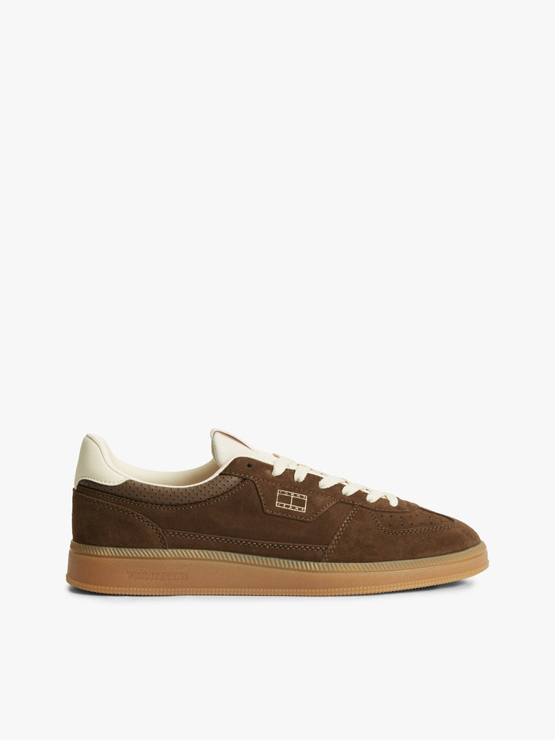Men Suede Low Profile Sneaker