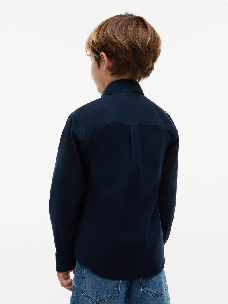 Kids Oxford Stretch Shirt