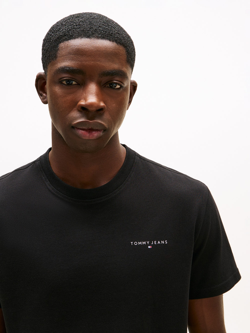 Slim Fit Linear Logo T-Shirt
