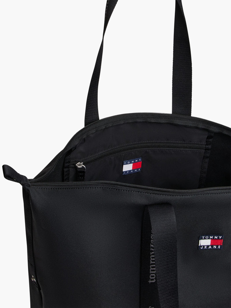 Solid Polyester Trapeze Bag
