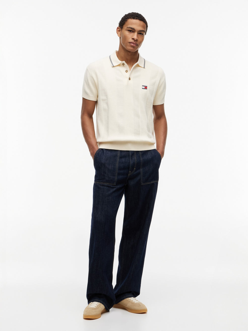 Regular Fit Badge Polo