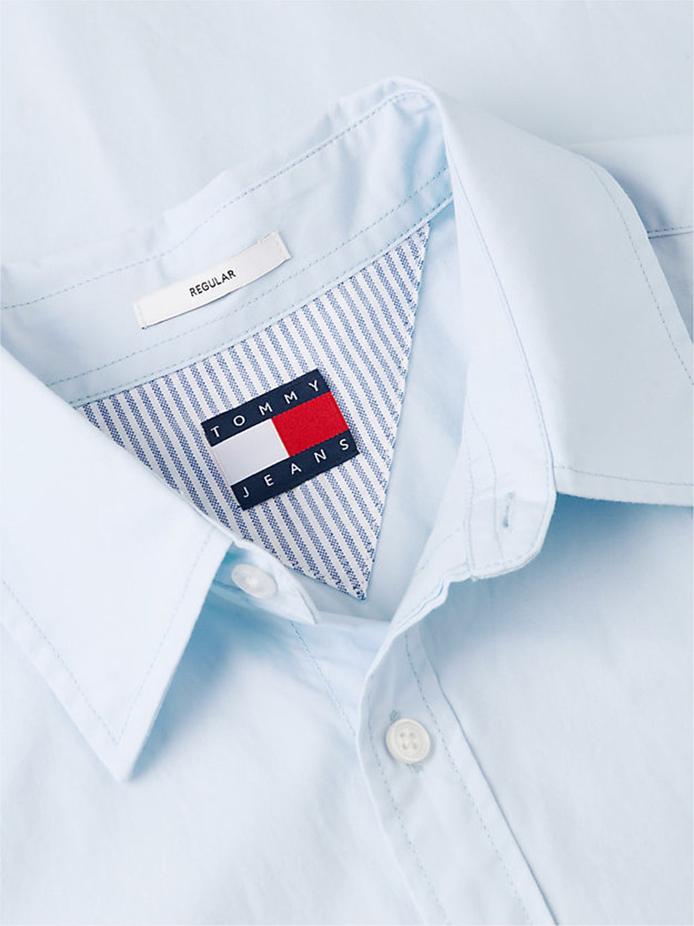 Regular Fit Solid Poplin Shirt
