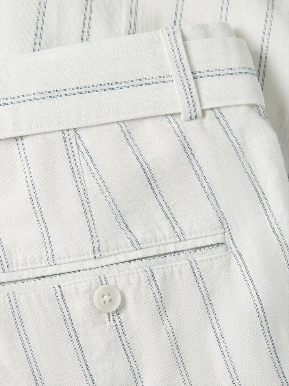 Grand Loose Pleated Linen Trouser