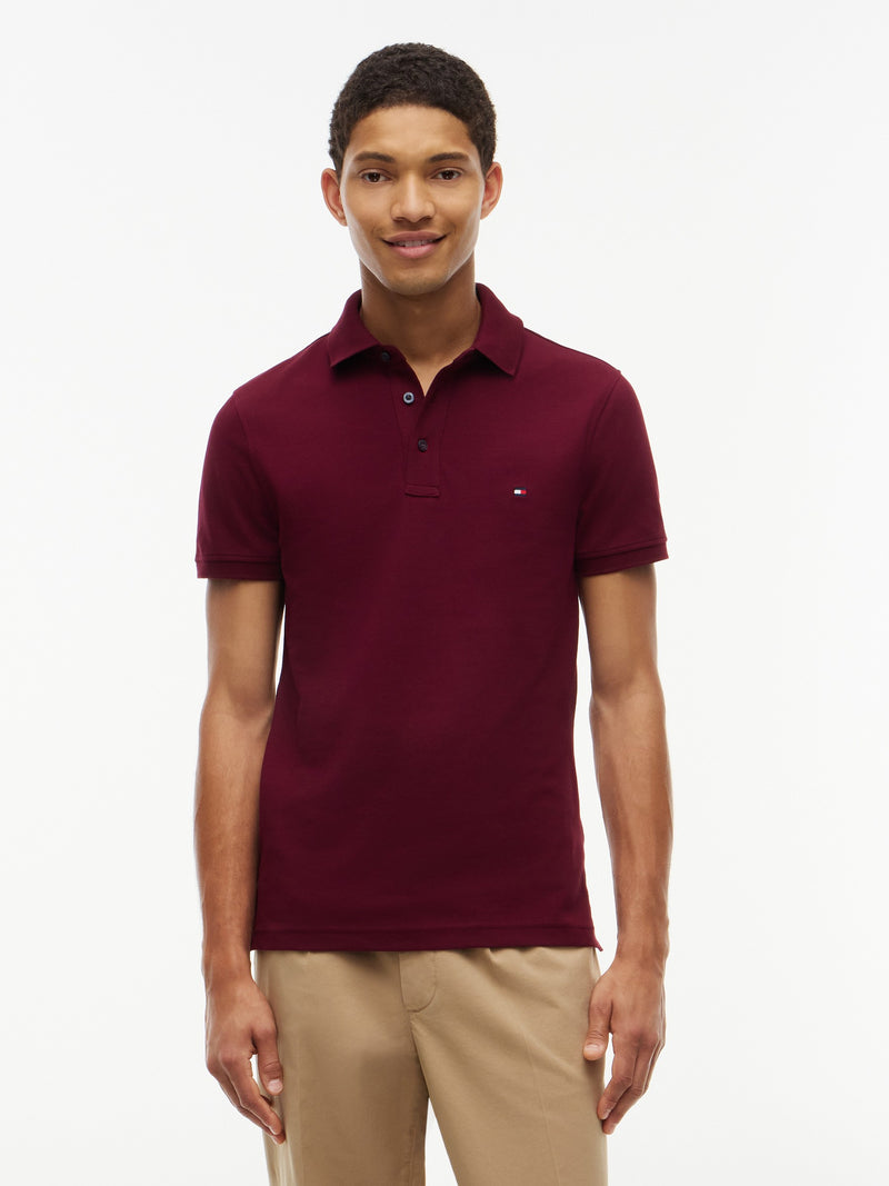 Slim Fit Solid Pique Polo
