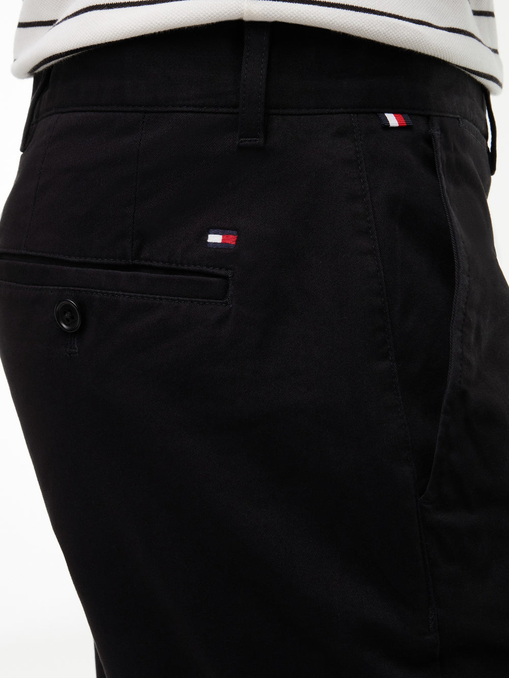 Denton Slim Straight Fit Solid Trouser