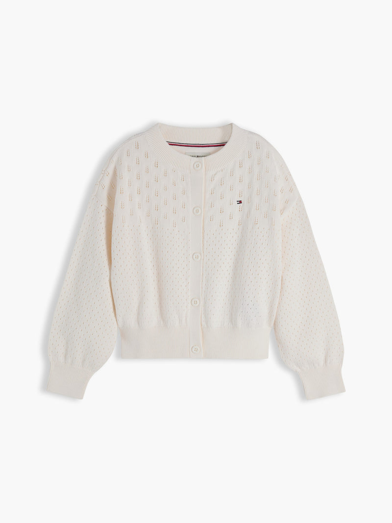 Kids Pointelle Cardigan