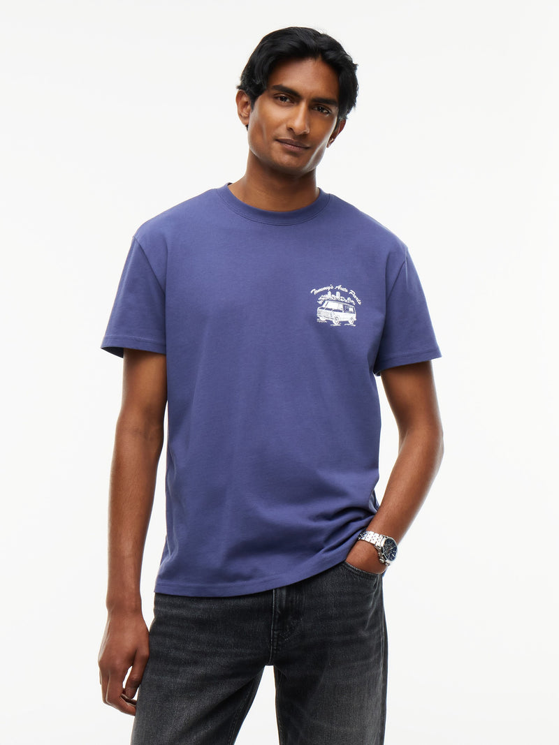 Regular Fit Back Graphic T-Shirt