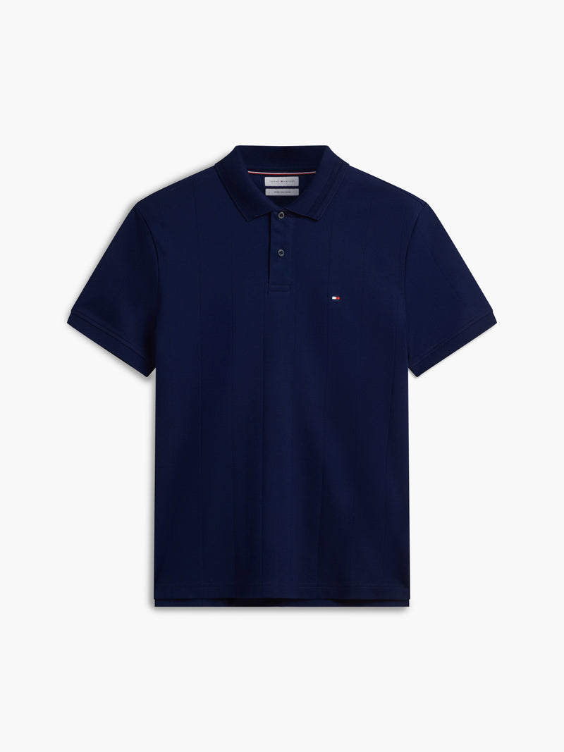 Regular Fit Jacquard Interlock Polo