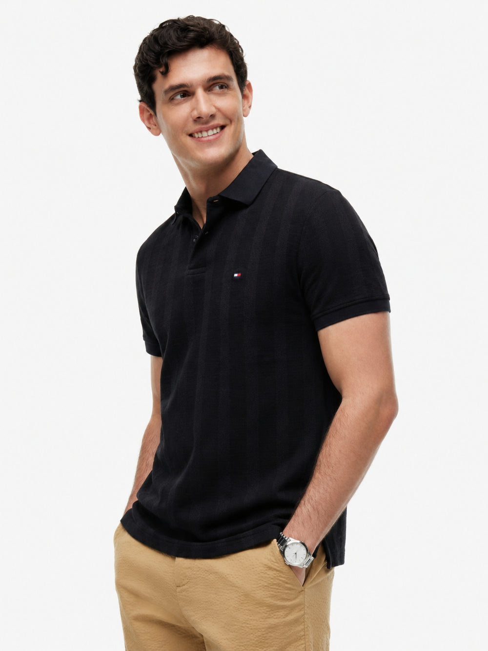 Regular Fit Jacquard Polo
