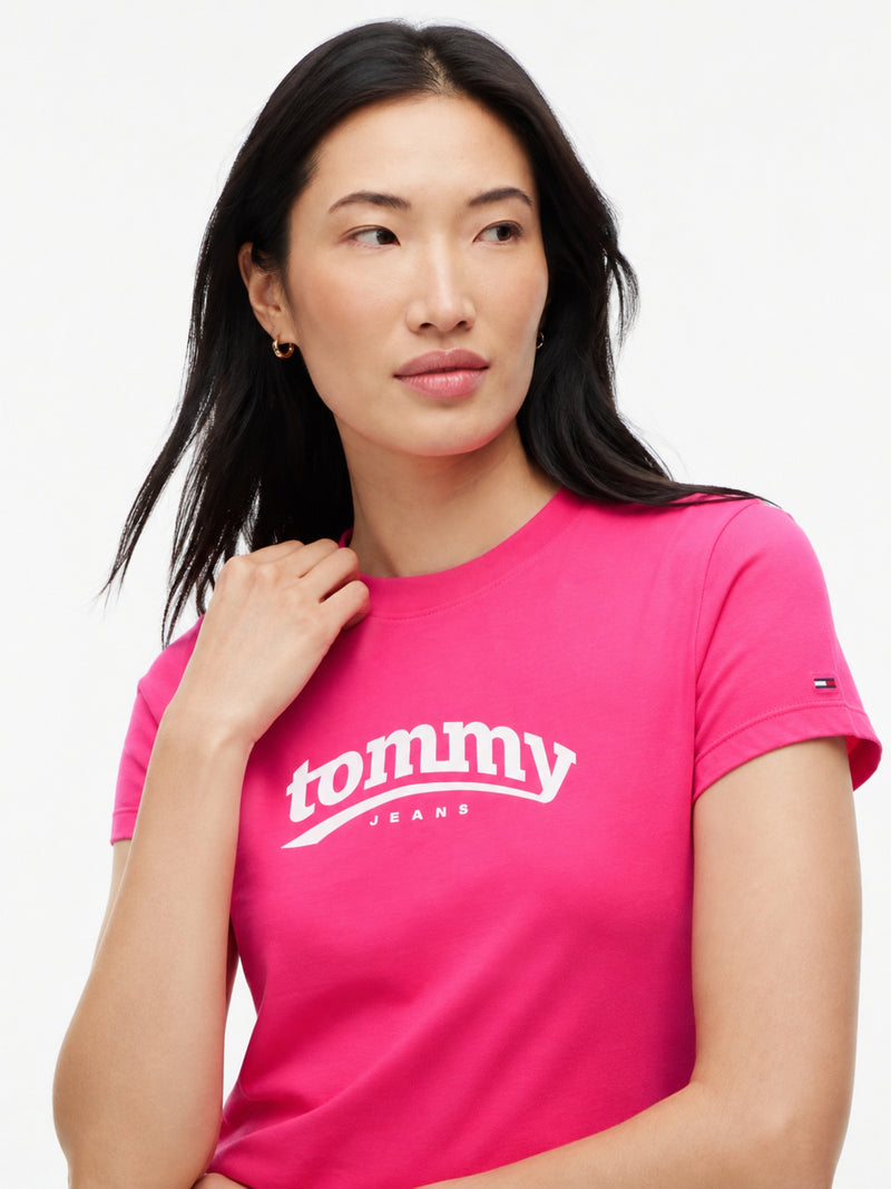 Solid Slim Fit Half Sleeve Cotton Jersey T-Shirt