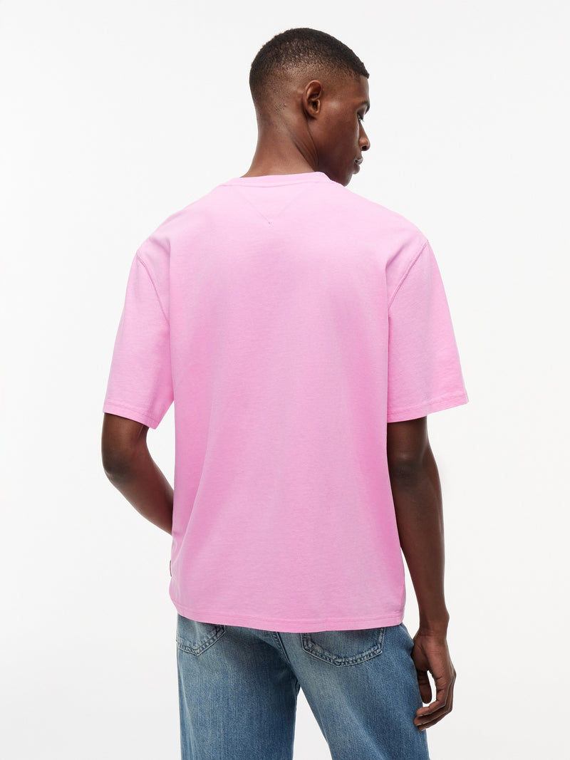 90S Fit Washed Patchwork T-Shirt